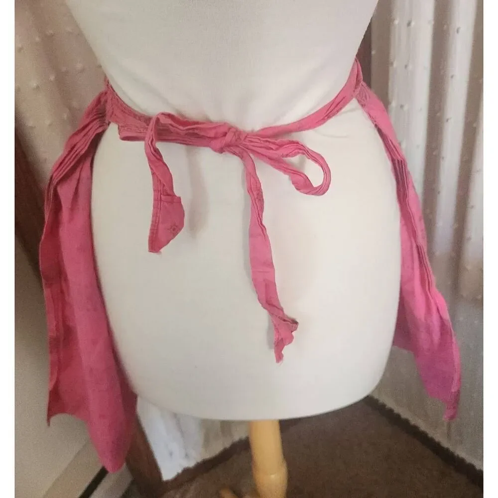 Vintage waist tie apron